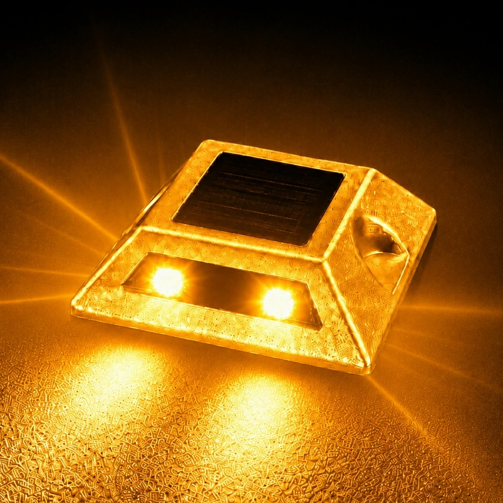 Vialeta Inteligente de Aluminio (02 Leds en 01 cara – Rojos)