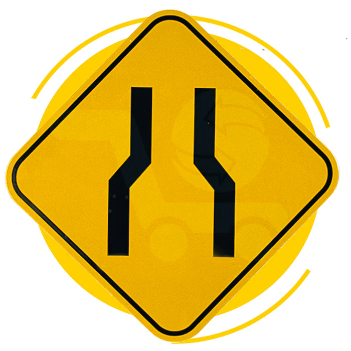 SEÑAL SP-20 (ESTRECHAMIENTO SIMÉTRICO)