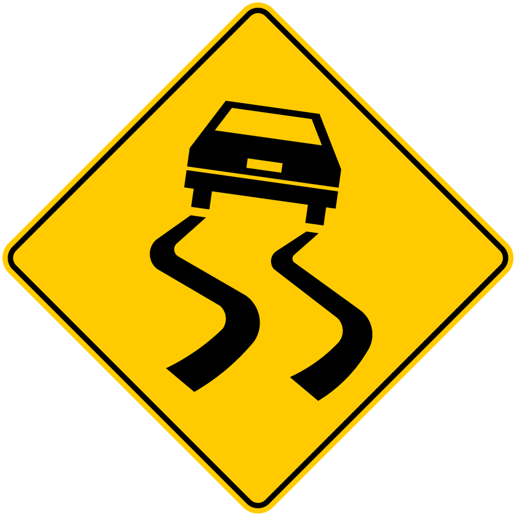 SEÑAL SP-28 (SUPERFICIE DERRAPANTE)