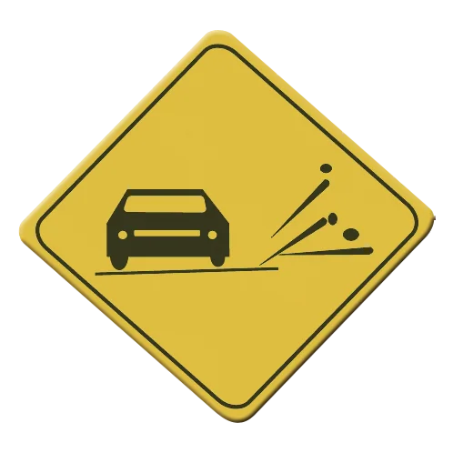 SEÑAL SP-40 (GRAVA SUELTA)