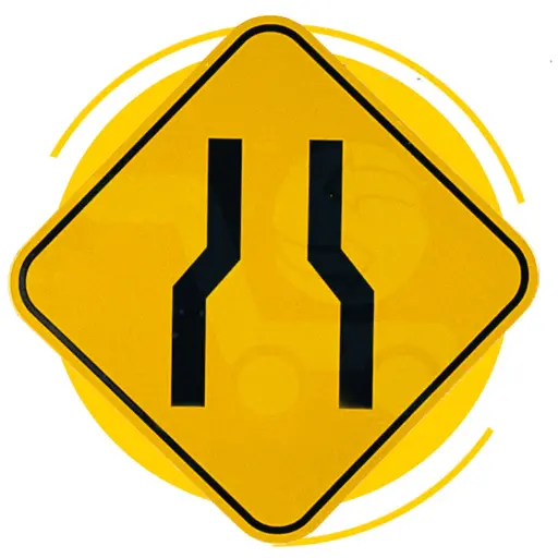 SEÑAL SP-20 (ESTRECHAMIENTO SIMÉTRICO)