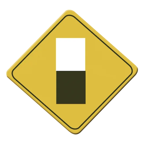 SEÑAL SP-27 (TERMINA PAVIMENTO)