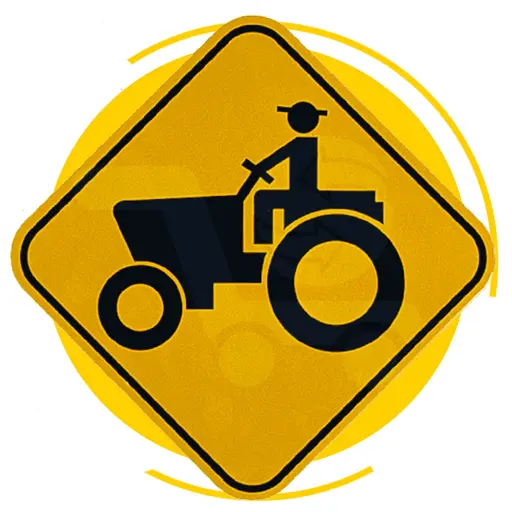 SEÑAL SP-36 (VEHÍCULOS AGRÍCOLAS)